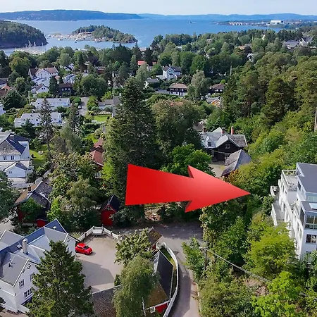 Сasa de vacaciones Luxury Treetop Villa-style Panoramic Views Oslo