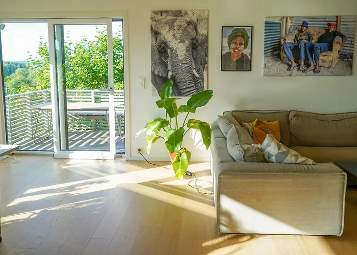 With Treetop View - Jacuzzi - Easter Summer Norway Cup Villa *